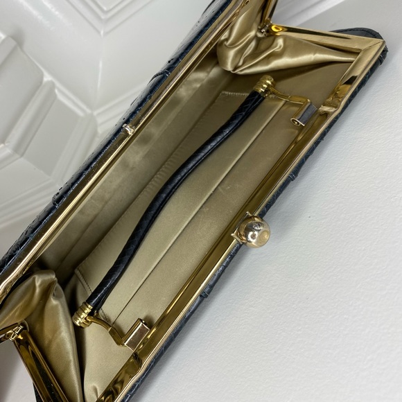 Vintage Snake Skin Versatile Clutch or Handbag - Picture 13 of 16